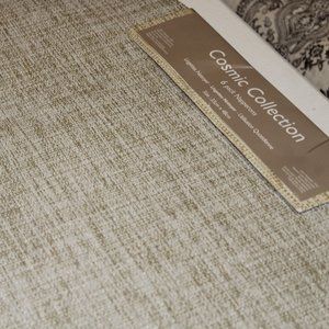 6 COSMIC COLLECTION INDOOR OUTDOOR PLACEMATS BEIGE